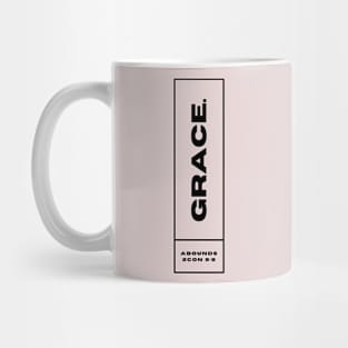 Tshirt | Grace Abounds | Christian Quote Mug